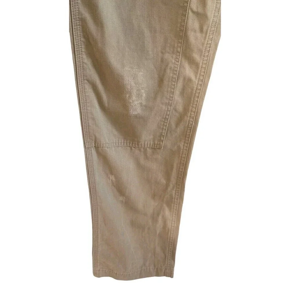 Polo Ralph Lauren Cargo Pants Boys 12 Khaki Distressed 26x27